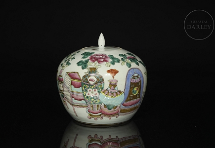 Recipiente de porcelana esmaltada 