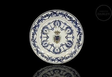 Plato de porcelana 