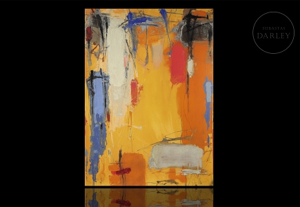 Enzo Esposito (1946) “Gialloarancio”, 2004
