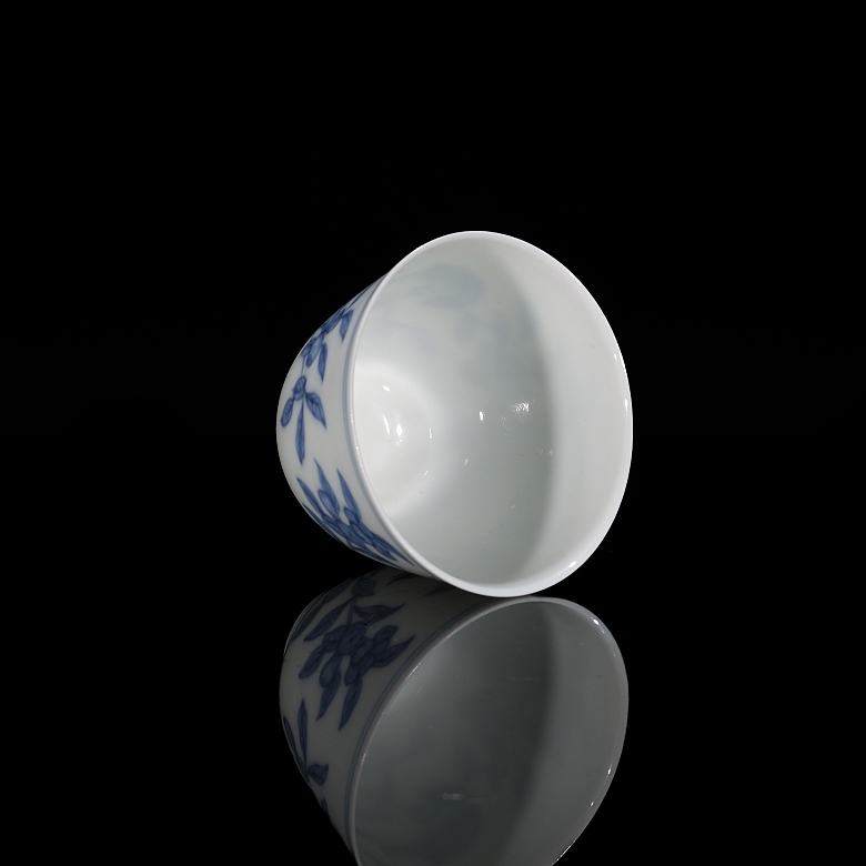 Taza de porcelana 