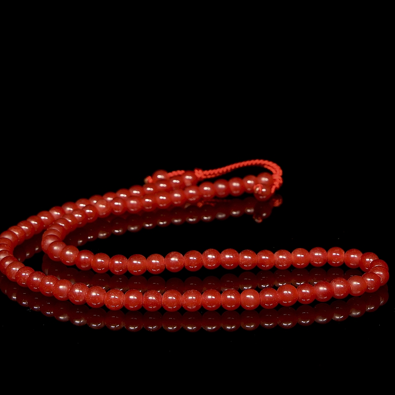 Collar de ochenta y dos cuentas de Nanhong, dinastía Liao