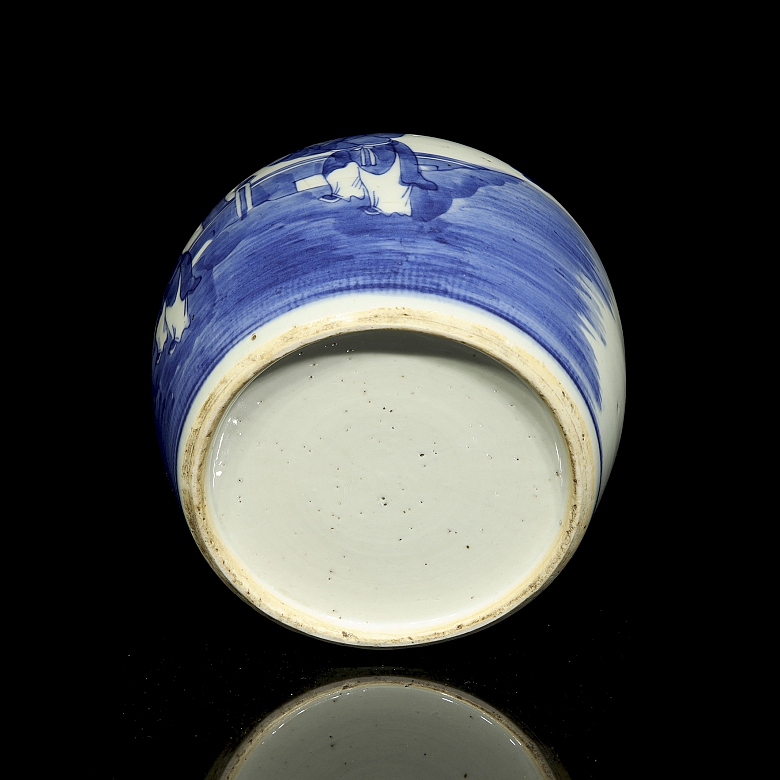Tarro de jengibre de cerámica, s.XX