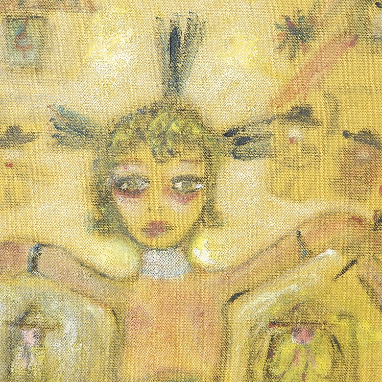 Mª Dolores Casanova Teruel (1928-2007) “Jesus in the manger,” 2000 - 3