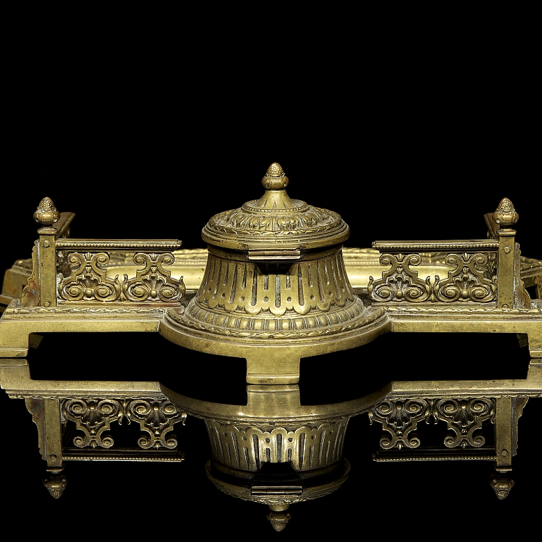 French Empire bronze scribe, late 19th century - 10