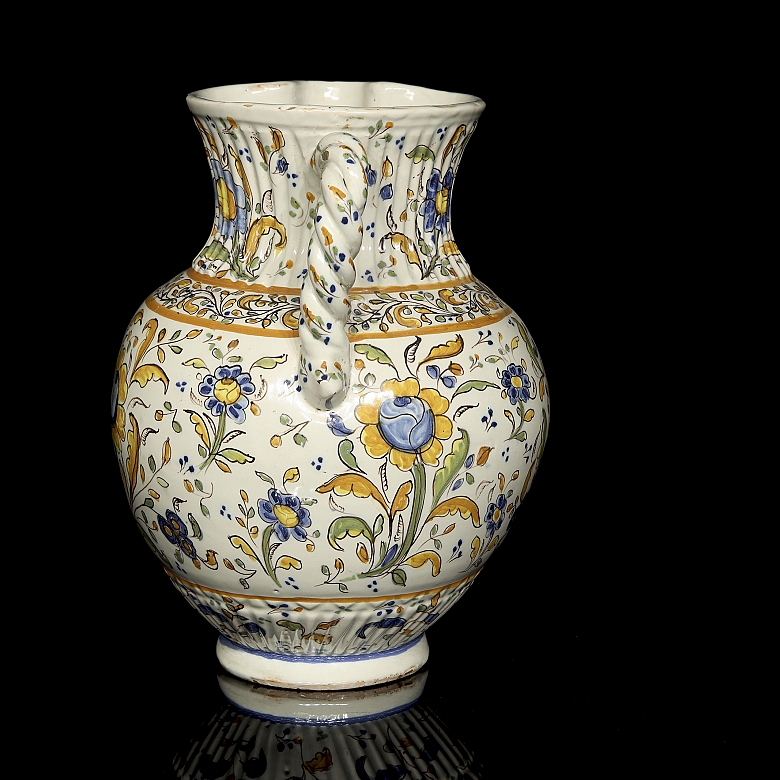 胡安·鲁伊斯·德·卢纳（1863–1945）  《普拉多圣母》，塔拉韦拉陶器，20世纪早期