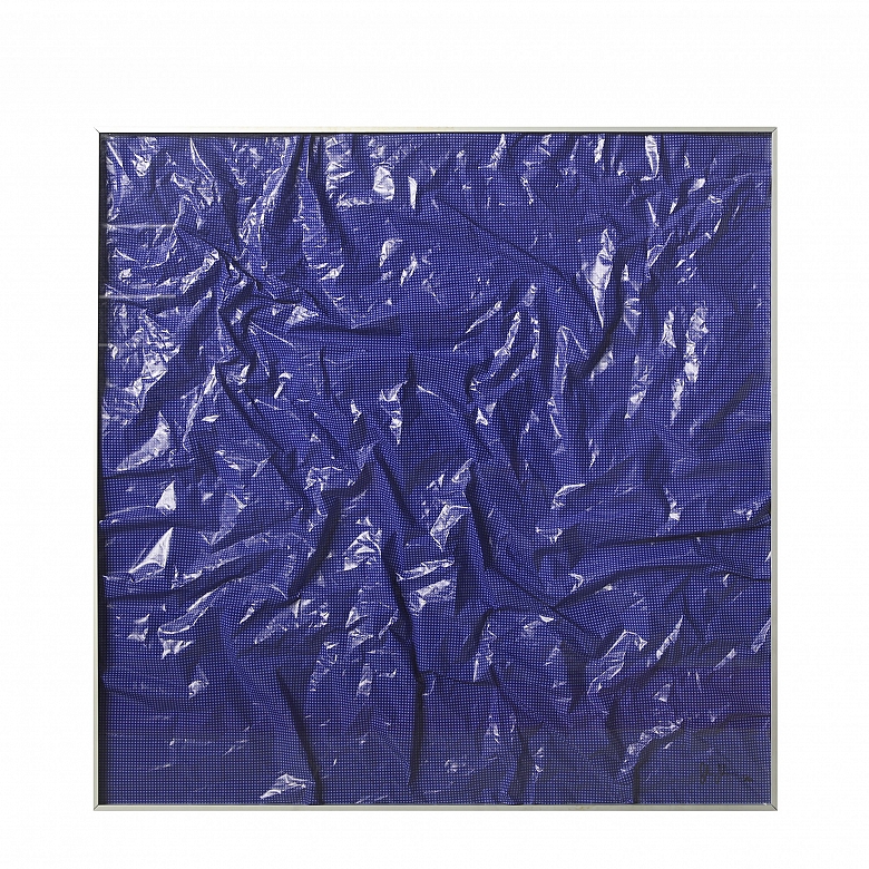 Oliver Johnson (1972) “Multidimensional Object Blue” 2004