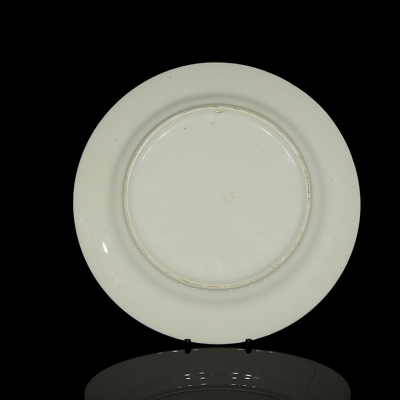 Plato de porcelana 