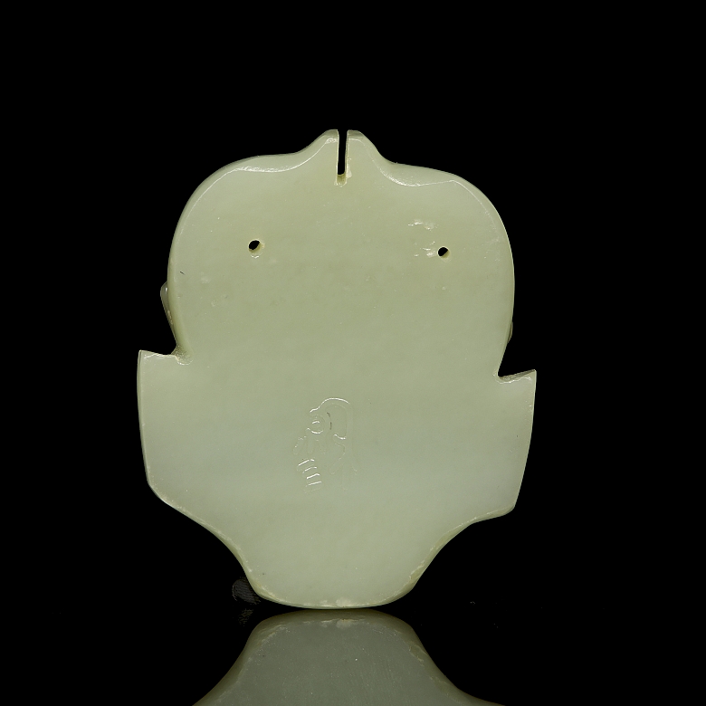 Colgante de jade con turquesa