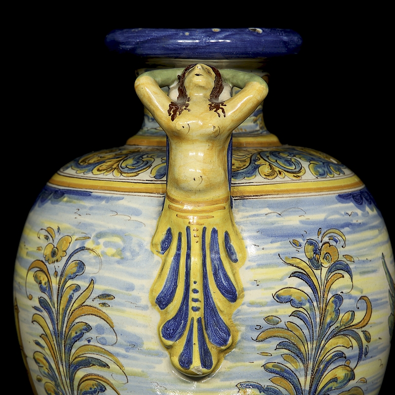 Juan Ruiz de Luna (1863–1945) ‘Amphora with female handles’, 20th century