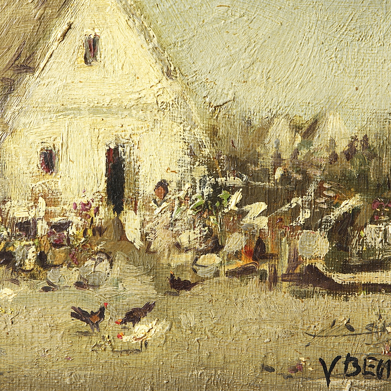 V. Benlloch (20th century) ‘Views of the hut’