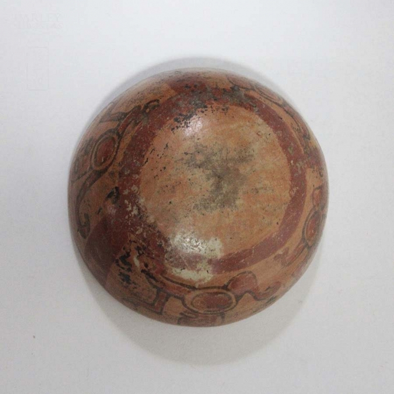 Vasija policromada Maya - 4