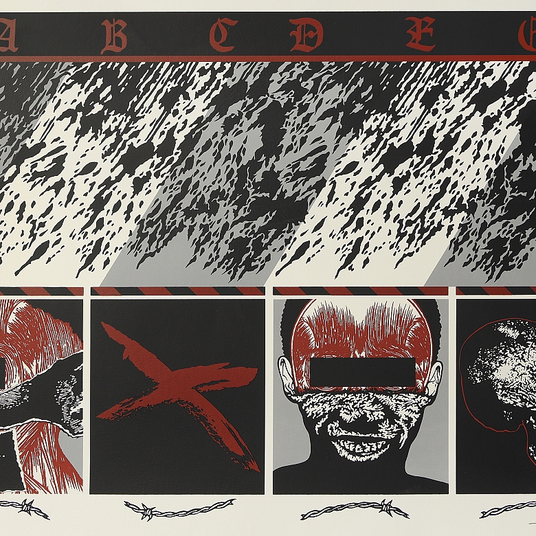 路易斯·鲁道夫·特里马诺 (1943) 《圣痕 II》，2006 Luis Rodolfo Trimano