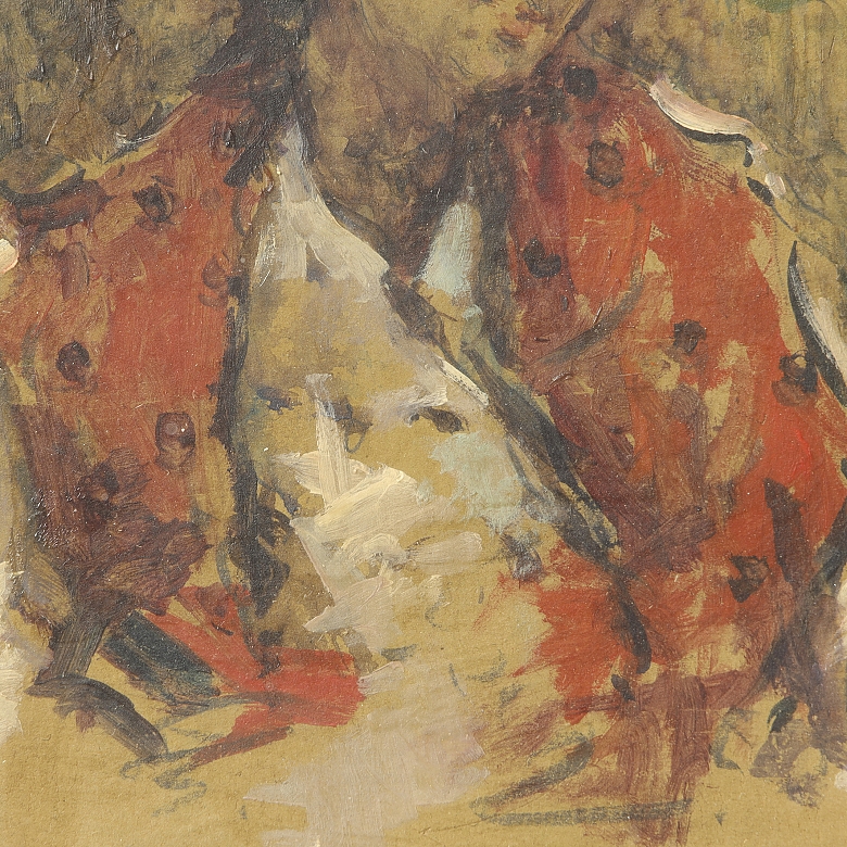 Spanish School (20th century) ‘Female Portrait’