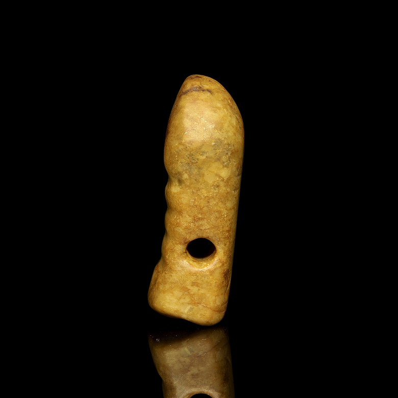Colgante de jade, dinastía Qing