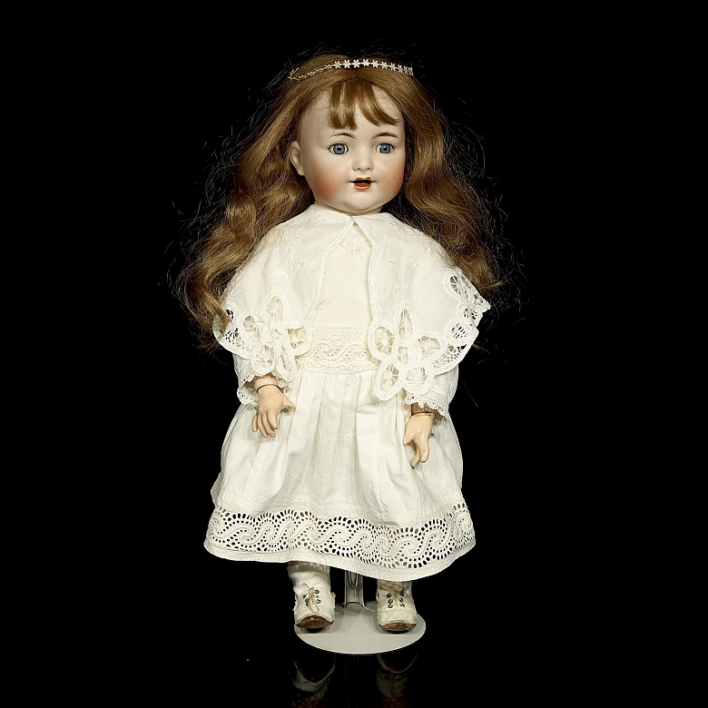 Muñeca de porcelana de carácter Kämmer & Reinhardt / Simon & Halbig, Alemania, c. 1914-1920