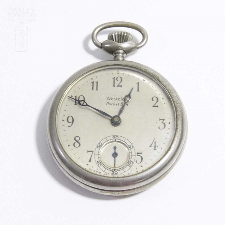 Reloj de bolsillo  Westclox siglo XIX