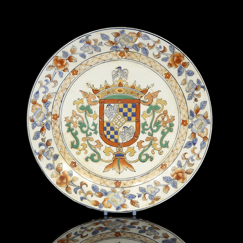 Plato de porcelana 