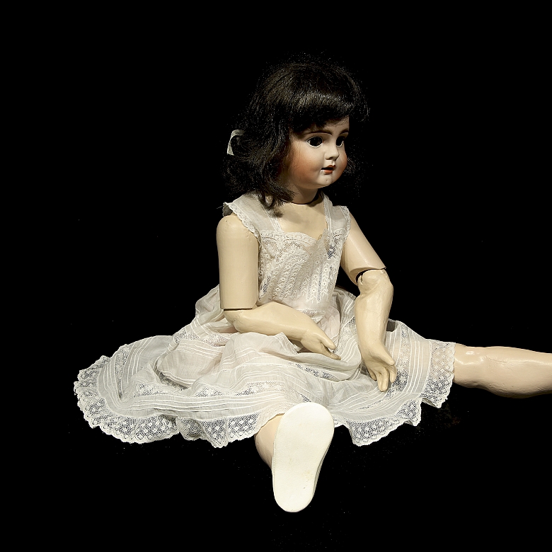 Muñeca de porcelana, Alemania (Ca. 1890-1920)