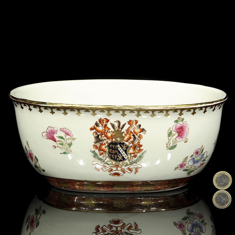 Fuente de porcelana