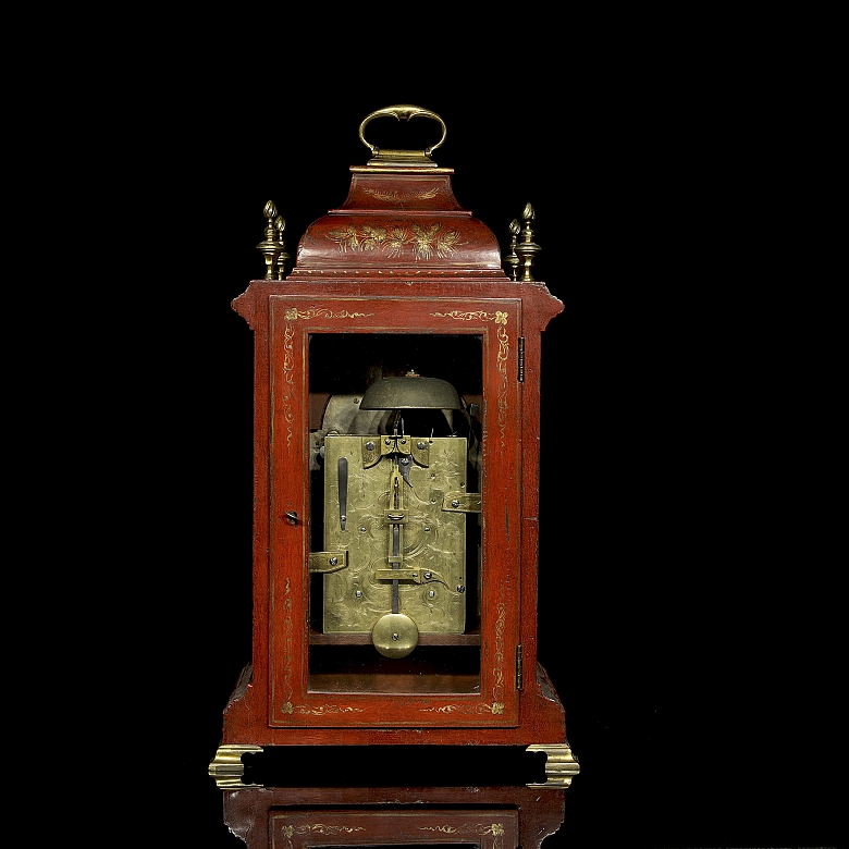 English Bracket Clock by Robert Fleetwood, London 1763-1790