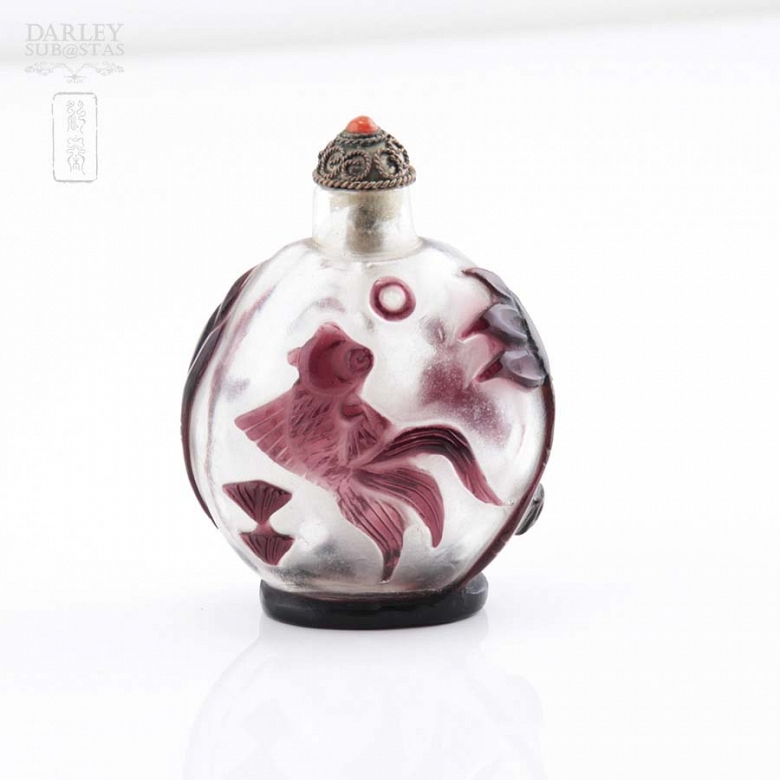Bottle of Snuff fish - 4