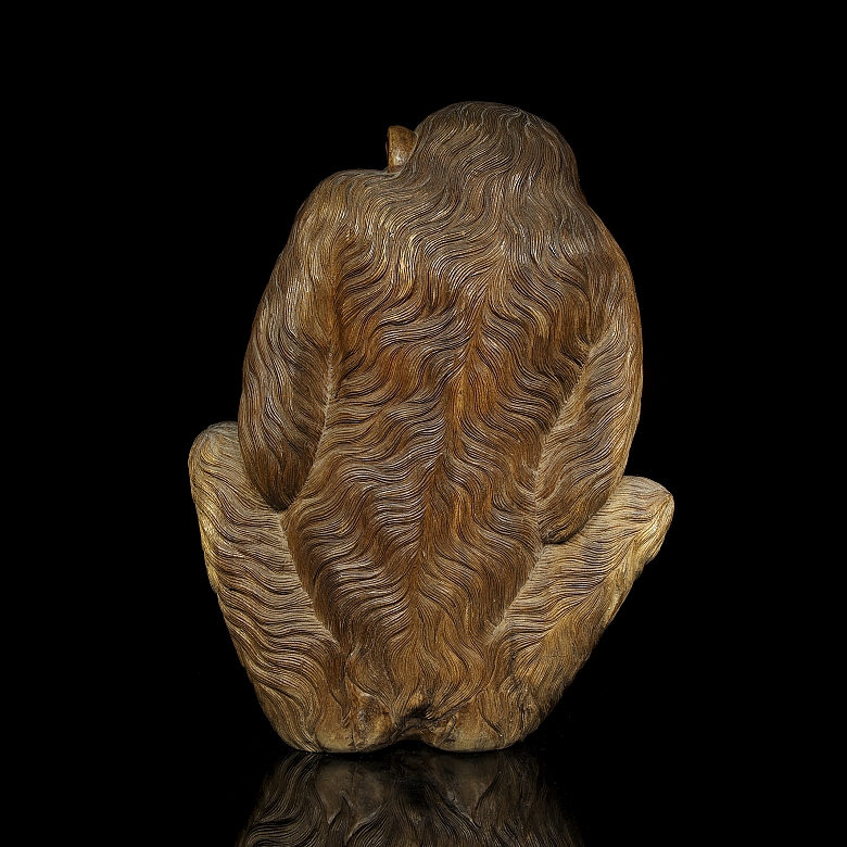 Escultura de madera 