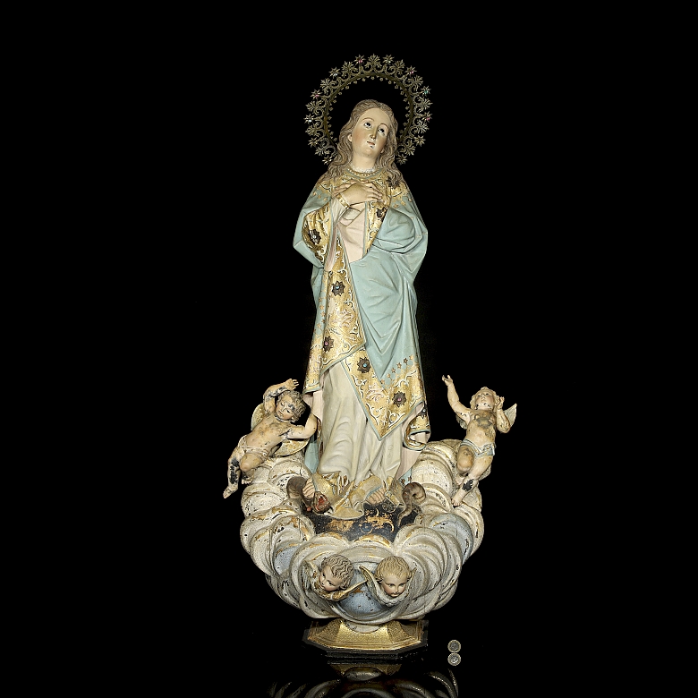 Capilla con imagen de la 