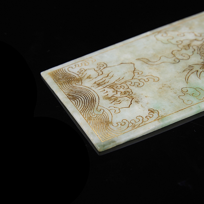 Tabla imperial de jadeíta