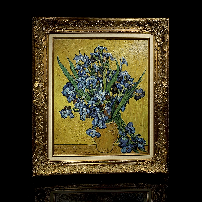 Reproducción de la obra de Vincent Van Gogh