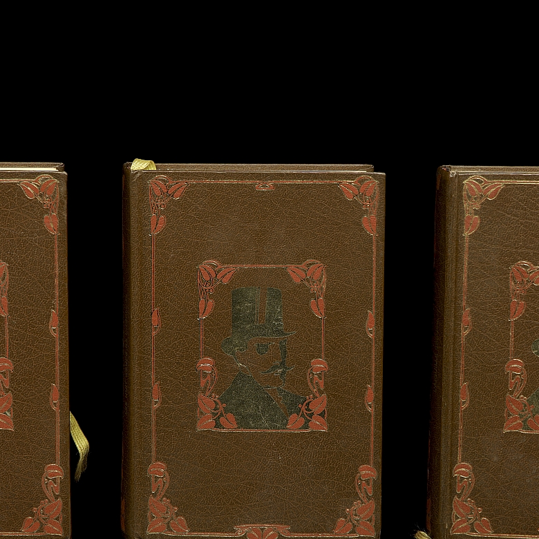 Colección de cinco volúmenes de Arsène Lupin, Maurice Leblanc