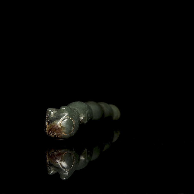 Figura de jade tallado 