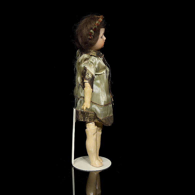 Muñeca de porcelana Armand Marseille, molde clásico 390, Alemania, c. 1910-1920 - 1