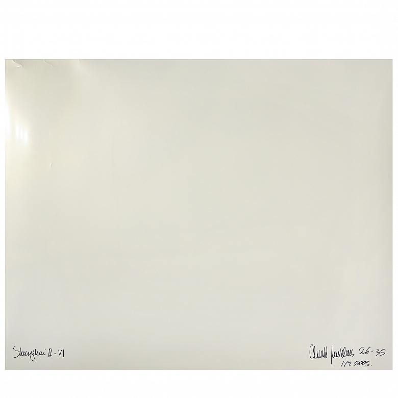 泽维尔·瓜丹斯 Xavier Guardans (1954) 《上海II》，2005年