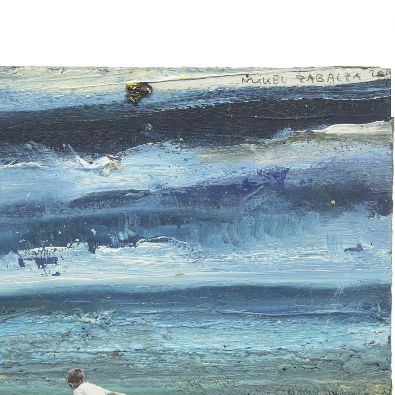 Mikel Zabalza (1973), Pareja de pinturas, 2014 - 3