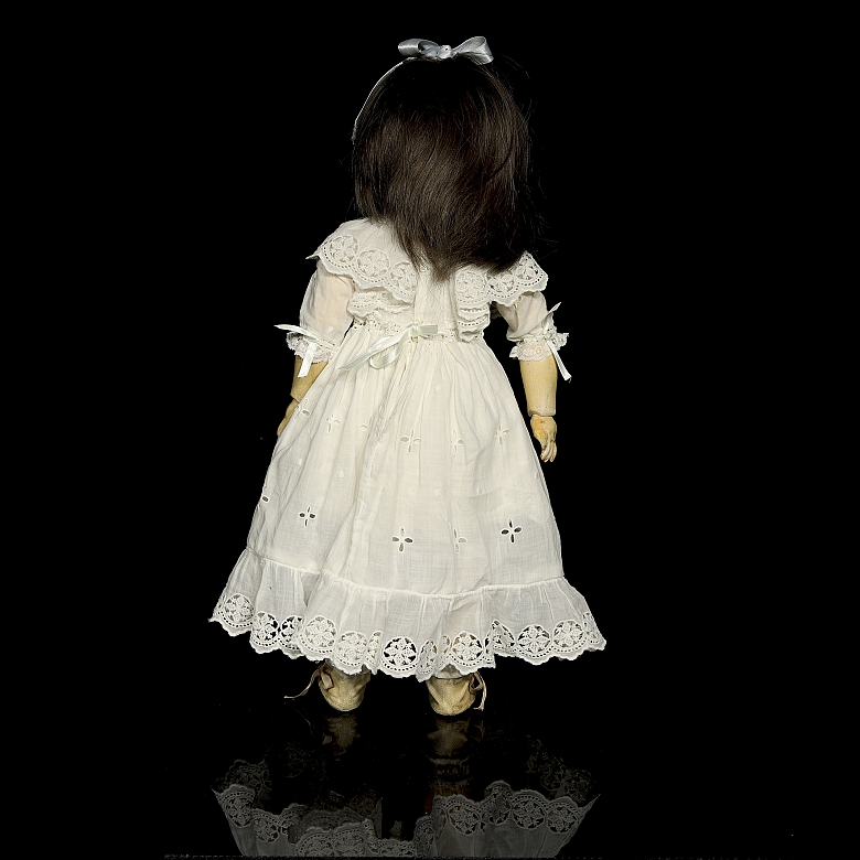 Muñeca de porcelana Dressel & Kister (Bébé D & K), Alemania, pps.s.XX