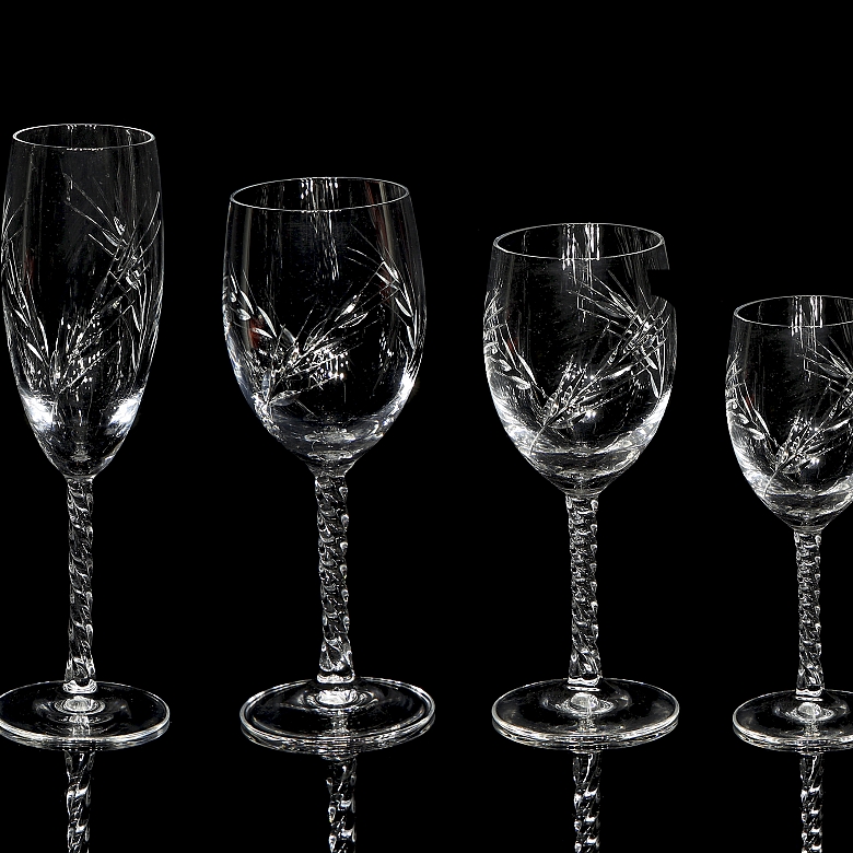 D'Arques Fleury Epi ‘Glassware’, Paris - 2