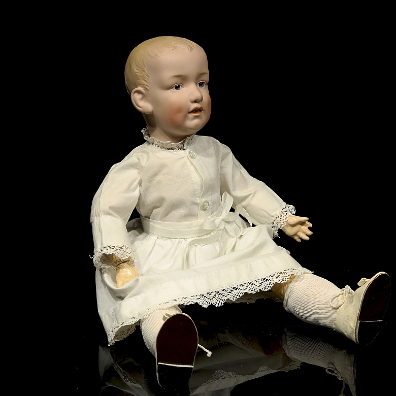 Muñeco de porcelana, Alemania, ca. 1910-1920
