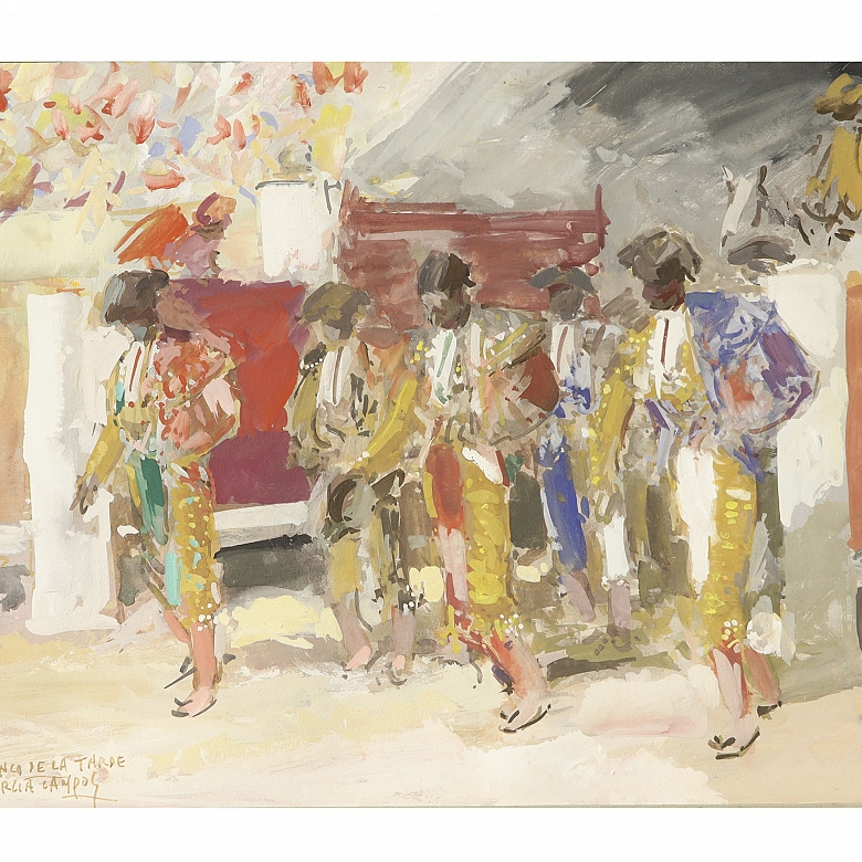 路易斯·加西亚·坎波斯（1928–2011）《下午五点》 Luis García Campos