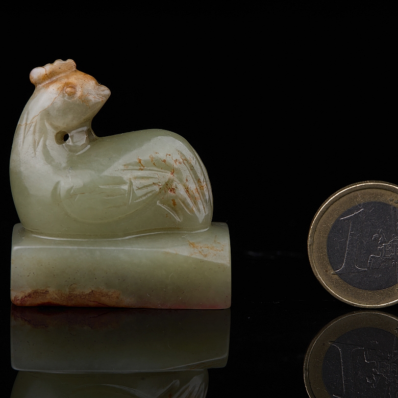 Sello de jade amarillo