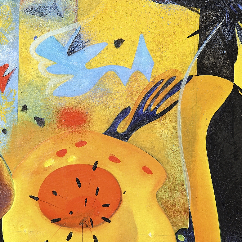 Sylvie Beaubalat (20th century) ‘Moire d'Etoiles’