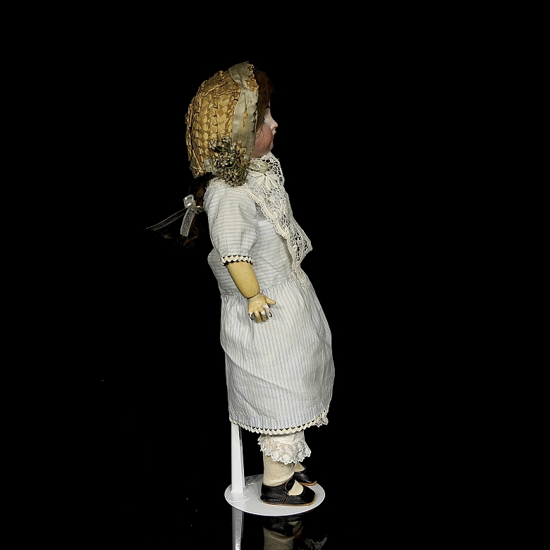 Muñeca de porcelana clásica, Alemania, pps. s.XX