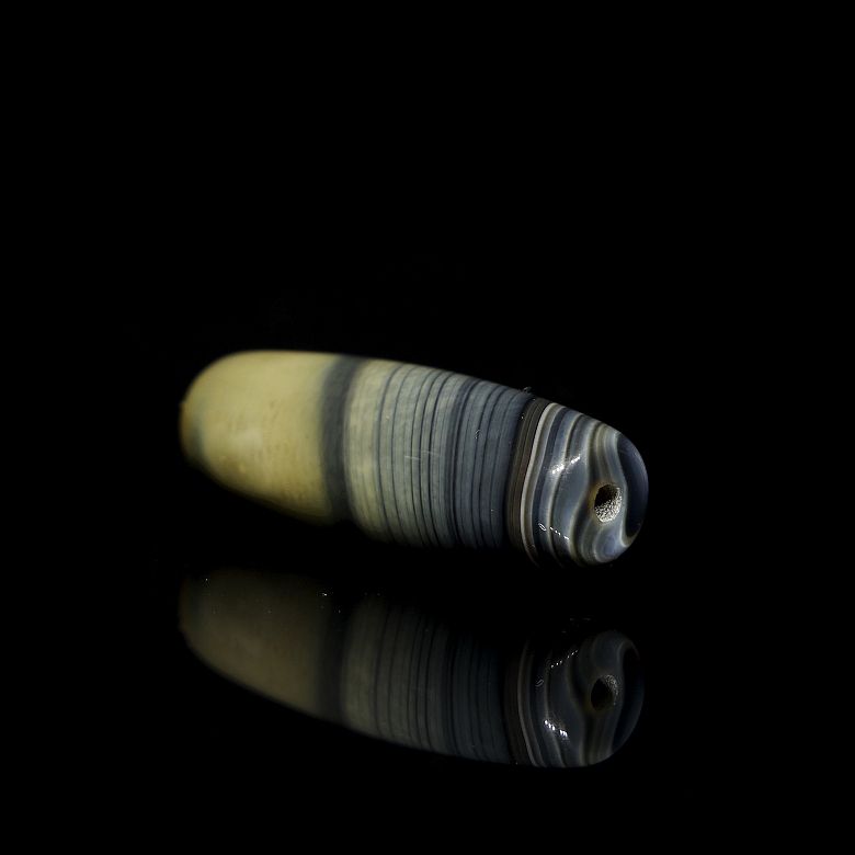 Agate Dzi bead, Liao dynasty - 4