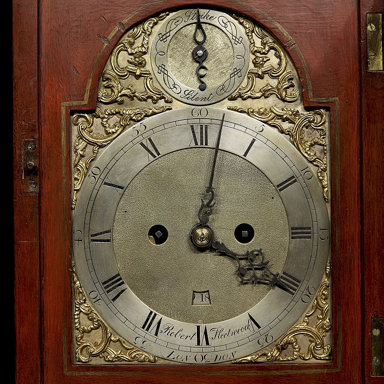 English Bracket Clock by Robert Fleetwood, London 1763-1790