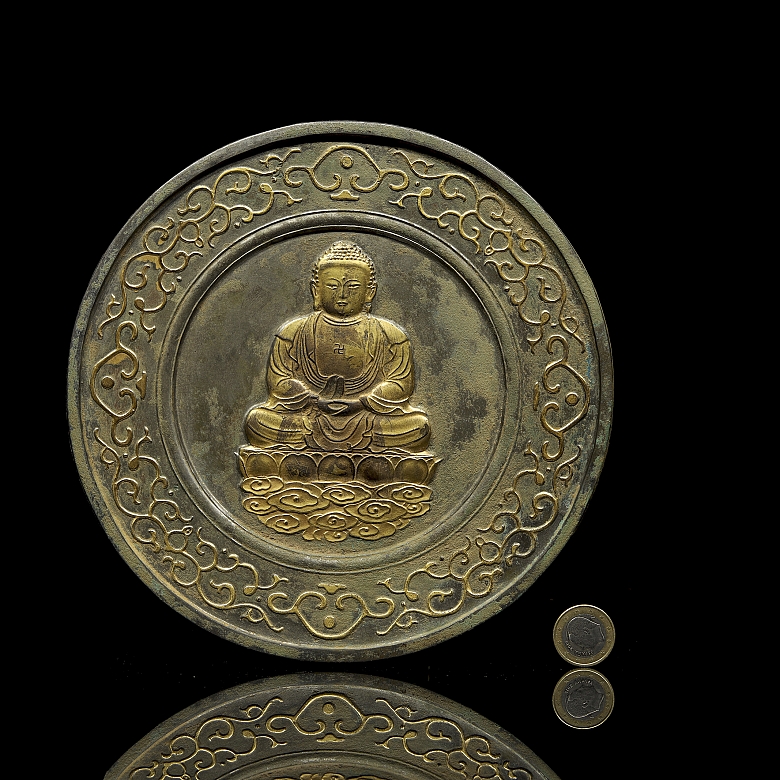 Espejo de bronce