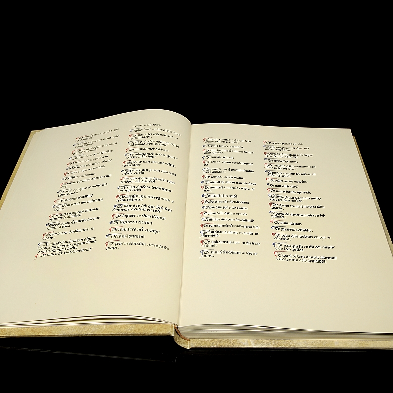 Facsimile of ‘Llibre del consolat de mar’, 1977