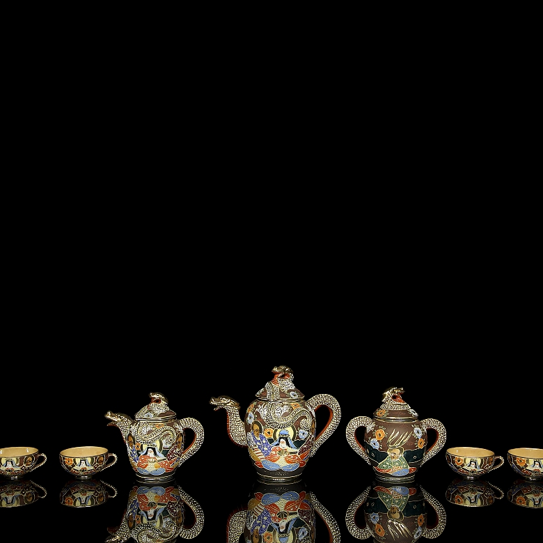 Juego de té japonés 