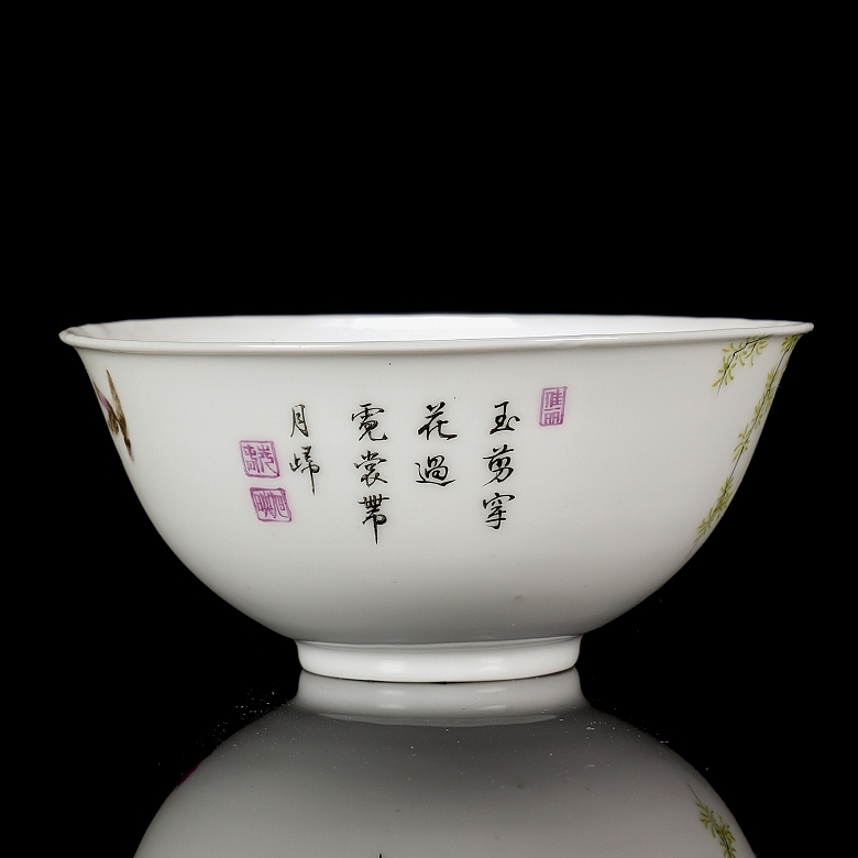 Cuenco de porcelana esmaltada 