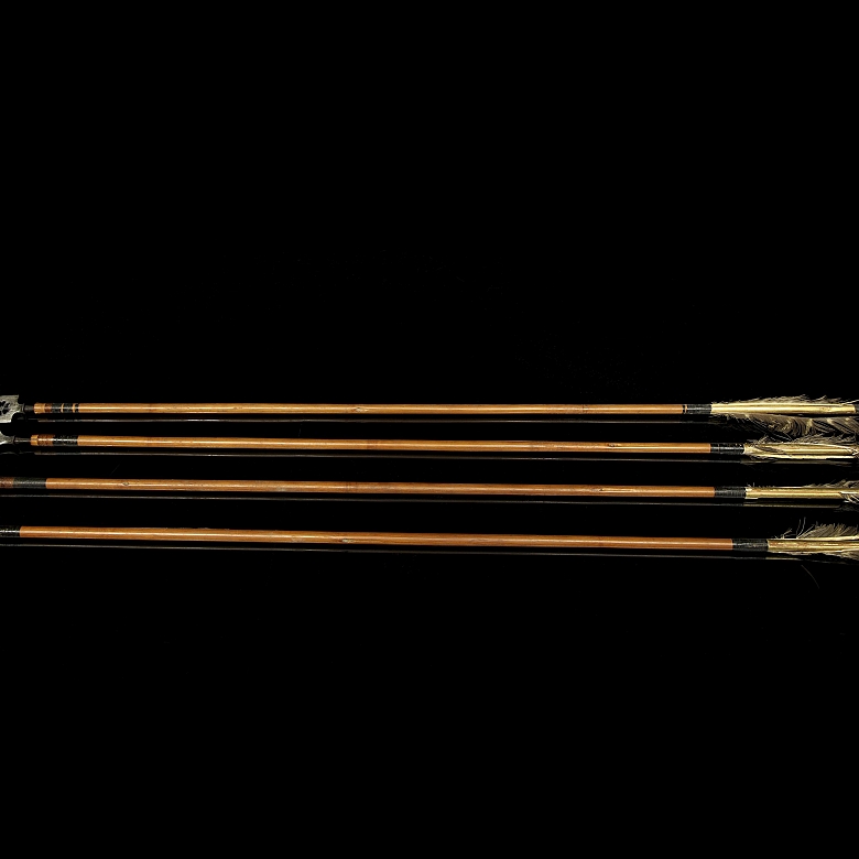 Cuatro flechas japonesas punta de cerezo 