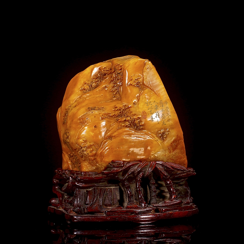 Adorno de Shoushan Tianhuang