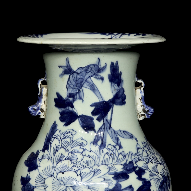 Jarrón de porcelana